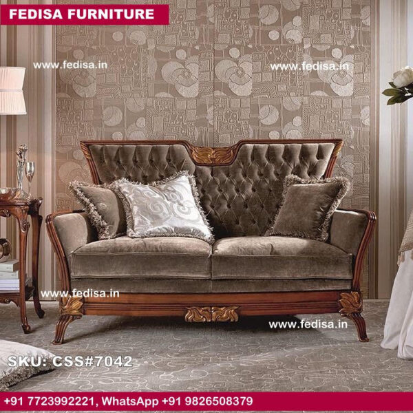 Classic Sofa Set Five Seater Sofa Set Suede Sofa Set Living Room Sets Under $600