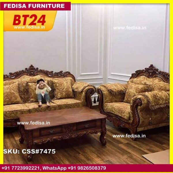Buy Modern Classic Sofa Set Circular Sofa Set Blue Sofa Set Living Room 2 Seater Wooden Sofa Set