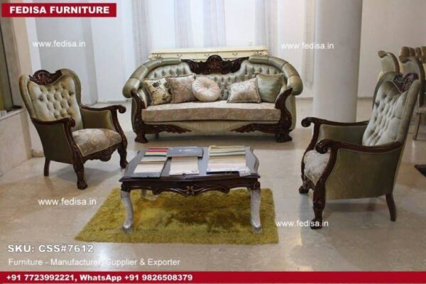 Buy Modern Classic Sofa Set Sofa Ki Gaddi Price Sofa Set Price In Mangal And Mangal 3 & 2 Seater Sofa Set