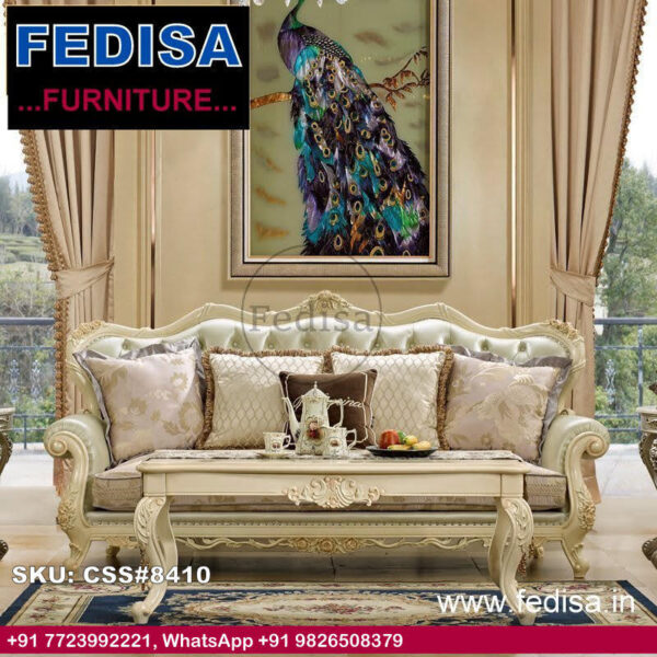 Buy Modern Classic Sofa Set Wooden Fabric Sofa Set Home 6 Seater Wooden Corner Sofa Set Wooden Luxury Sofa Set