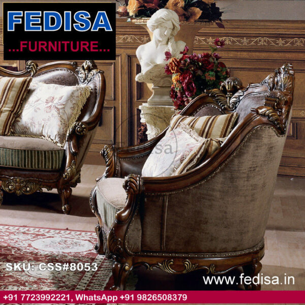 Luxury Classic Sofa Set Online Wooden Sofa Set Shopping Stylish Wooden Sofa Set Wood Three Seater Sofa