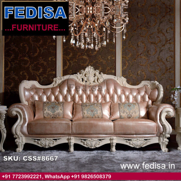 Classic Sofa Set Tufted Sofa Set White Leather Sofa Set L Shape Sofa Price