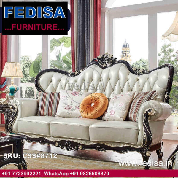 Luxury Classic Sofa Set Purple Sofa Set Velvet Living Room Set Elegant Sofa Set