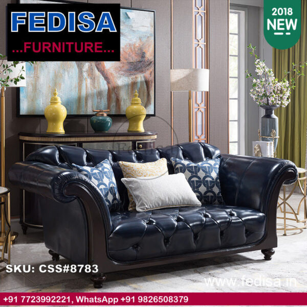 Luxury Sofa Set L Shaped Sectional Sofa Brown Leather Living Room Set Leather Recliner Sofa Sets Sale