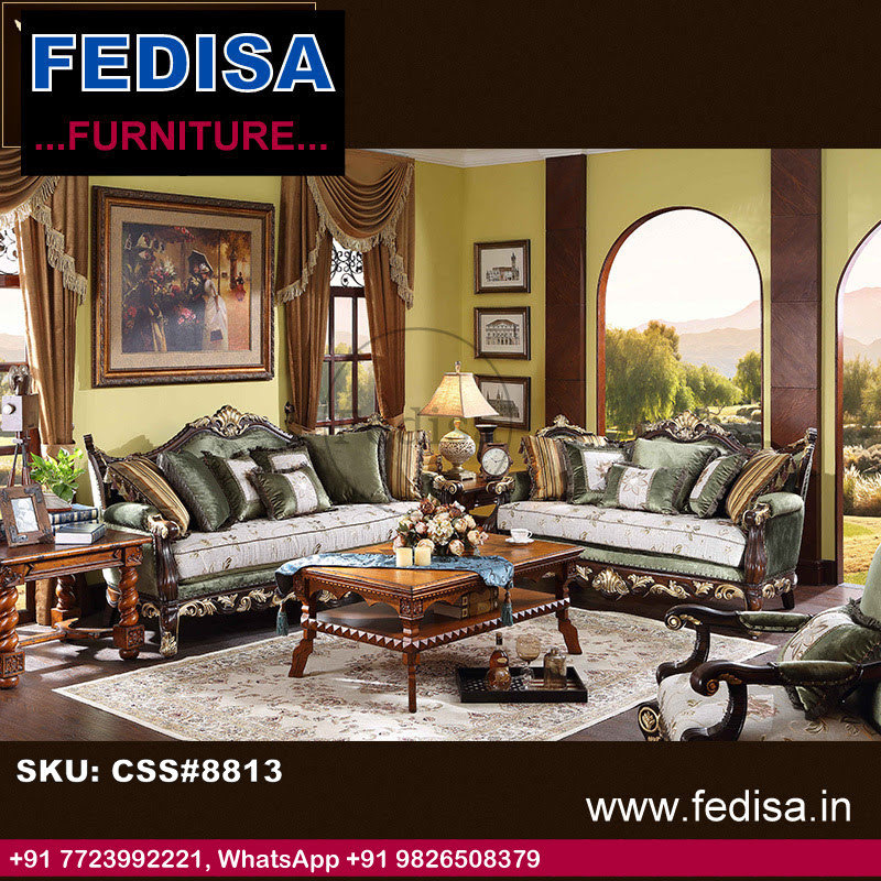Luxury Classic Sofa Set White Leather Couch Set Supreme Sofa Set Maharaja Sofa Set Price