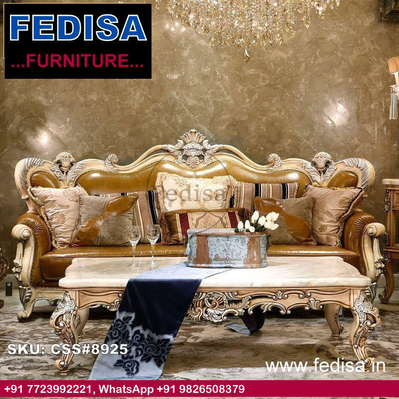 Luxury Classic Sofa Set Cheap And Best Sofa Set 5 Seater Wooden Sofa