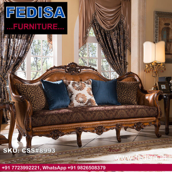 Buy Modern Classic Sofa Set Burgundy Sofa Set Leather Couch Set For Sale Neel Kamal Sofa Set