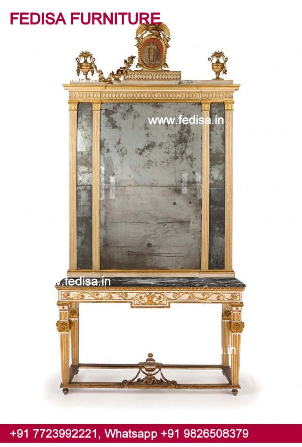 Wood Console 230 Drawer Mirrored Console Table Telephone Console Table Juniper Accent Console