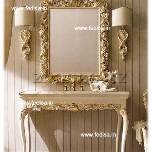 Fabindia Console Table 94 Drawer Console Table With Shelf Brass Entry Table Kitchen Console Table With Storage