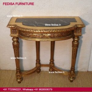 Moon Table 97 Drawer Entry Table Carved Wood Console Kylie Console Table