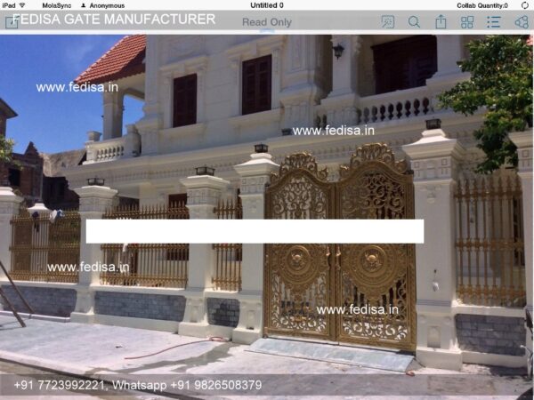 Loha Grill Gate Safety Grill Design For Boundary Wall Ghar Ke Main Gate Ka Design Small Wooden Gate Design