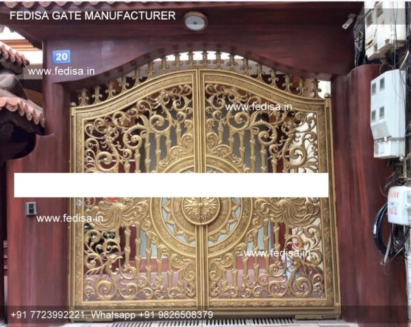 Fence Gate Design Home Boundary Gate Design Steel Framed Gates Steel Gate Design Price