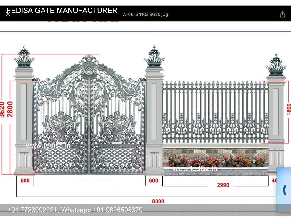 Home Gate Design Main Gate Design 5 Feet Modern Simple Gate Design Latest Sliding Gate Design