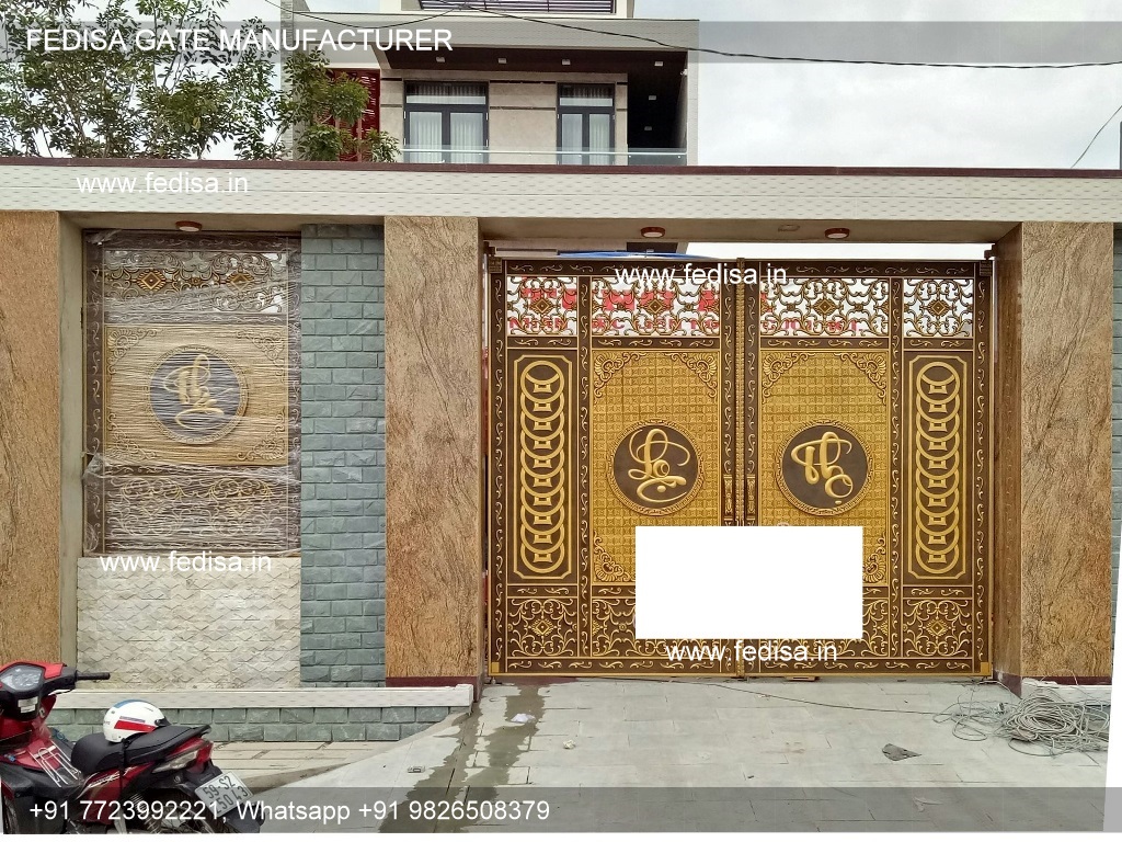 Door Gate Design Covered Gate Design Gate Design For Boundary Wall Front Side Gate Design