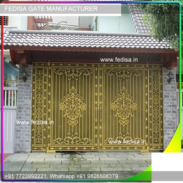 Steel Ke Gate Different Types Of Gates For House Indian Front Gate Design Simple Boundary Wall Design With Gate