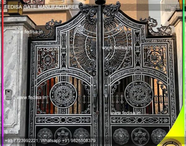Stainless Steel Gate Design Gate Design 10 Feet Main Gate Design Laser Cutting Ss Main Door Gate Design
