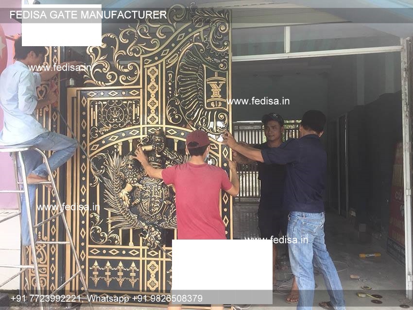 Simple Gate Design Rod Iron Fence Designs Sliding Gate New Design Rectangular Gate Design