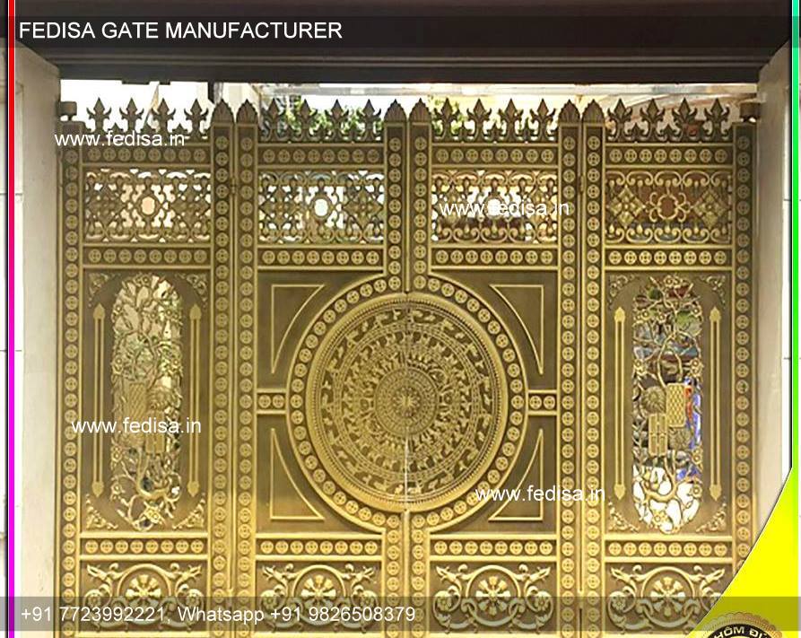 Home Gate Design Sliding Gate New Design Rectangular Gate Design Farm House Main Gate