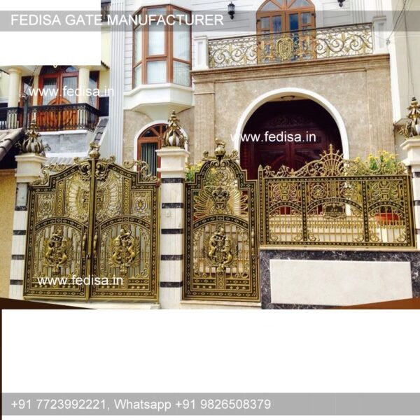 Grill Gate Design Round Main Gate Design Ss Door Gate Design Contemporary Gates And Fences