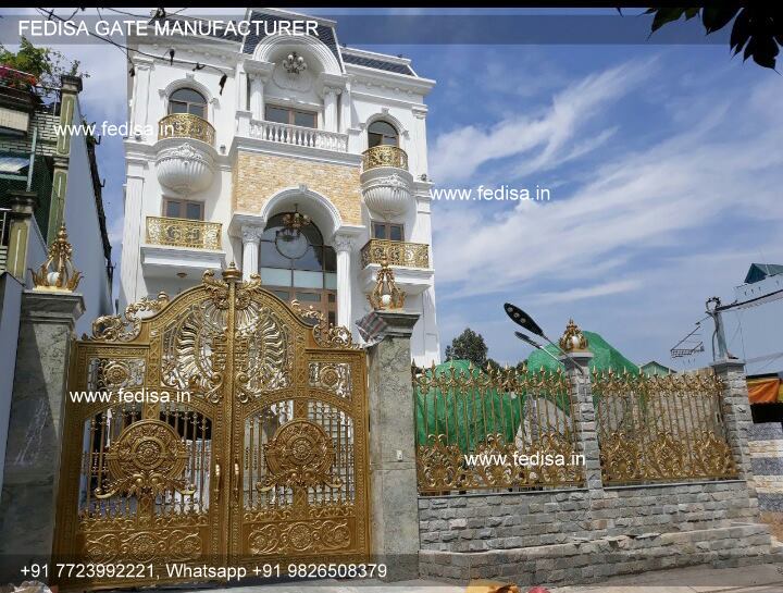 Sliding Gate Design Loha Gate Grill House Boundary Grill Design Sliding Gate Design Simple