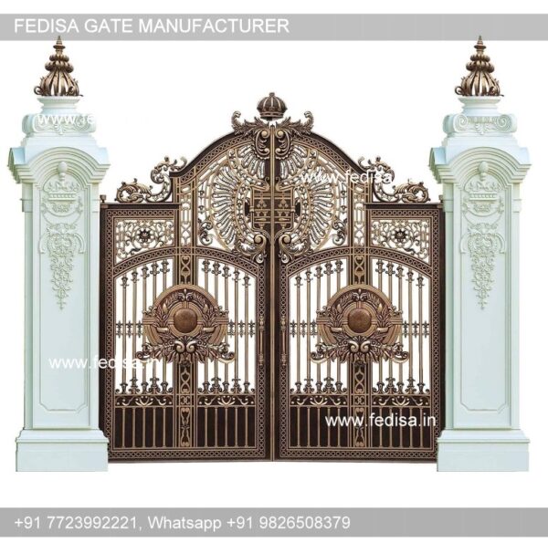 Simple Steel Gate Design Stainless Steel Gate Design Modern Gate Ka Colour Home Front Gate Design