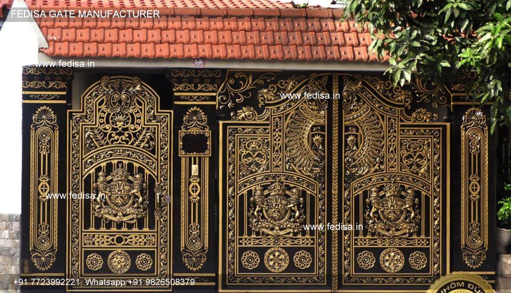 Main Gate Grill Design For Home Security Gate Design Steel Ke Gate Ki Design Compound Wall Gate Price