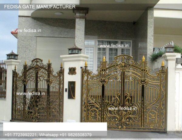 Sliding Gate Design Simple Pipe Gate Design Iron Rod Gate Design Gate Upper Grill Design