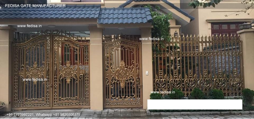 Steel Gate Design Fancy Gate Ke Design House Compound Gate Indian Home Gate Design