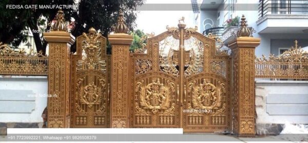 Grill Gate Design Grill Design For Boundary Maharaja Gate Grill Modern Fence And Gate Design