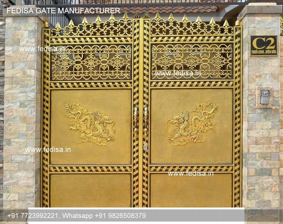 Simple Main Gate Design Gate Design 2020 Iron Laser Cutting Iron Gate Simple Fence Gate Design