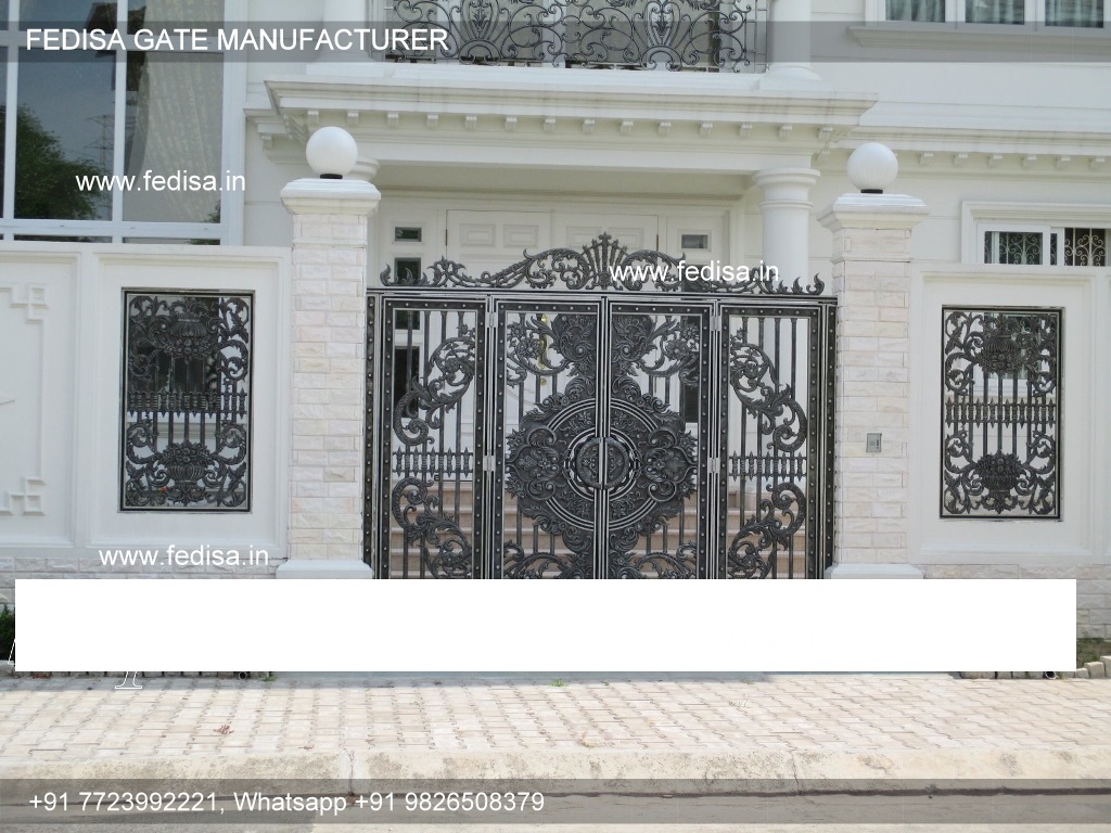 Modern Steel Gate Design Modern Front Wall And Gate Designs Main Gate Slope Design Pinterest Main Gate Design