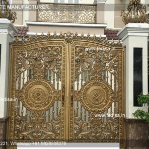 Main Gate Design House Compound Gate Design Iron Garden Gate Designs Main Gate Design With Boundary Wall