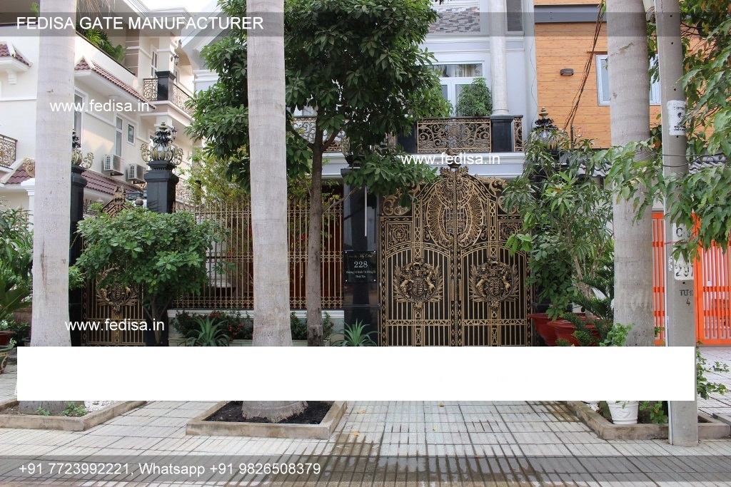 Modern Gate Design Angle Bar Fence And Gate Design Industrial Sliding Gate Design Main Gate Construction Design