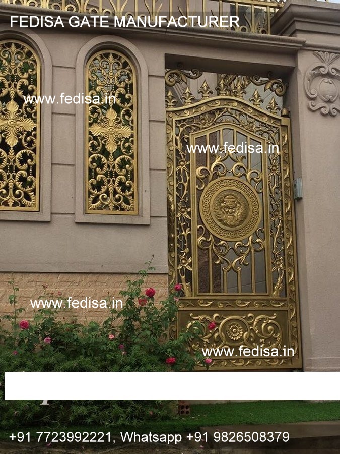 Fence Gate Design Front Gate Design In Steel Main Gate Design Pinterest Modern Boundary Gate Design