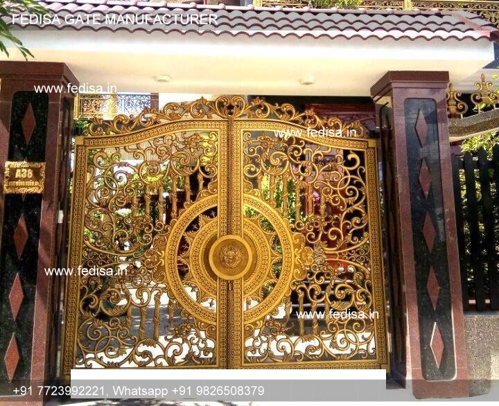 Main Gate Design 2152 Modern Metal Fences Small House Front Gate Design Gate Side Design