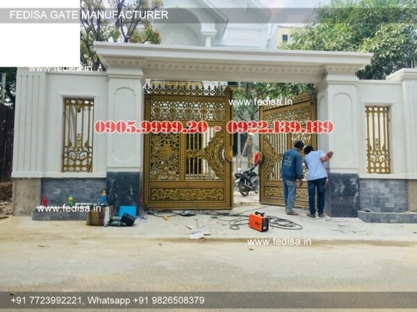 Main Gate Grill Design For Home One Door Gate Design Ss Gate Steel House Wall Gate Design
