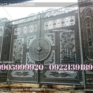Main Gate Design 2022 With Price Lohe Ka Gate Price Channel Gate Design Wrought Iron Fence Designs
