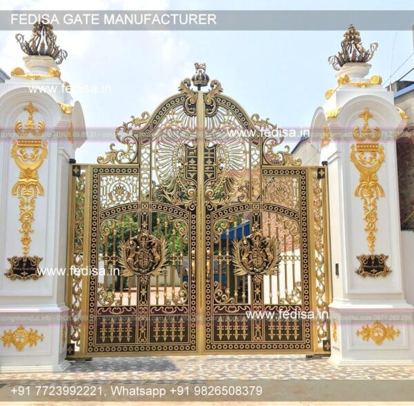 Home Gate Design Laser Cutting Gate Compound Wall Grill Design Iron Fence Designs