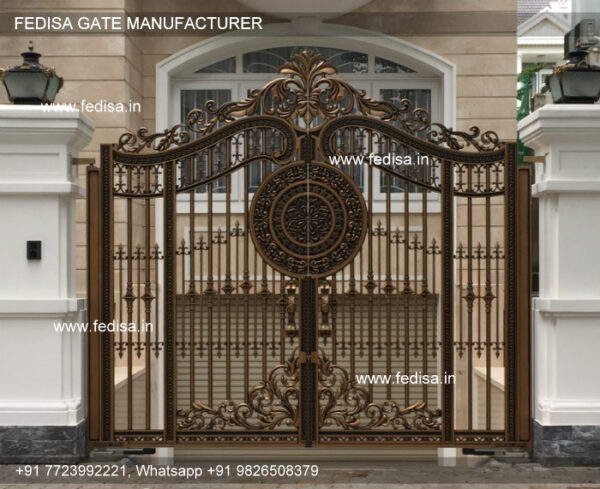 Main Gate Design 2022 With Price Large Gate Design Modern Front Wall And Gate Designs Main Gate Slope Design