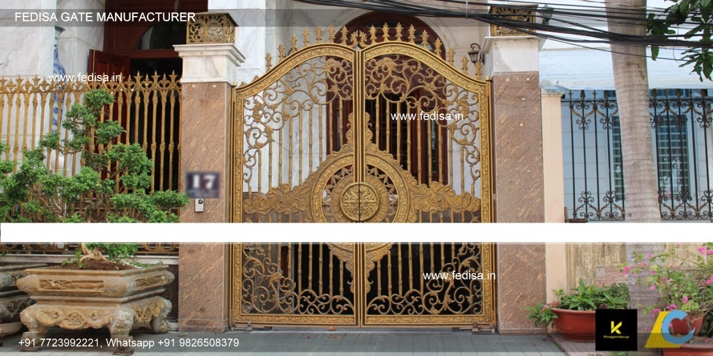 Gate Design 2170 Ss Collapsible Gate Gate Boundary Wall Design Louver Gate Design