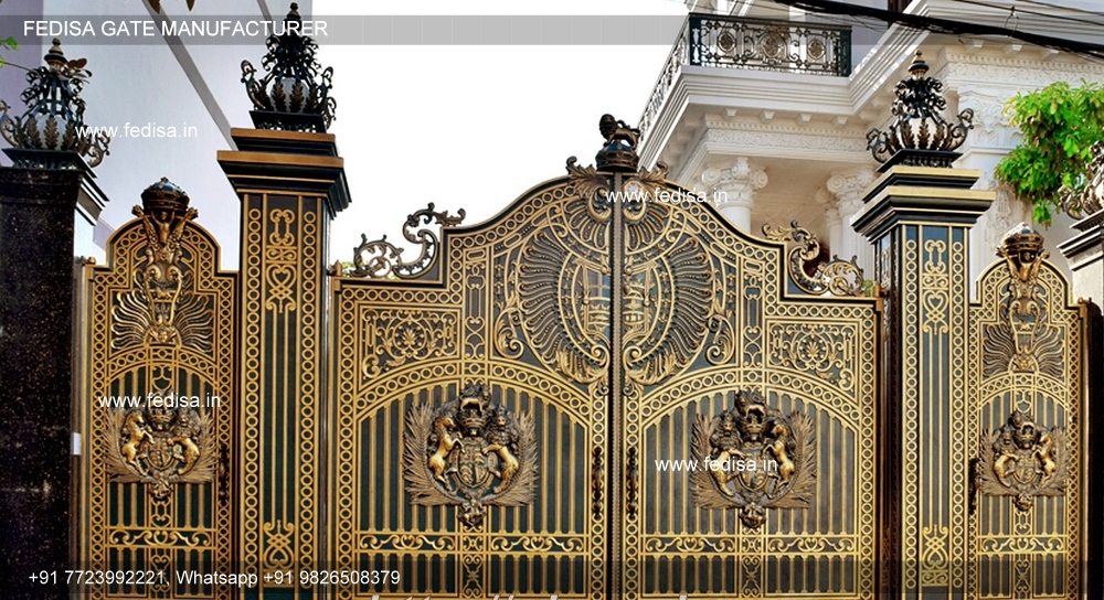 Modern Steel Gate Design Decorative Laser Cutting Gate Design Laser Cutting Gate Design Price Outside Gate Wall Design