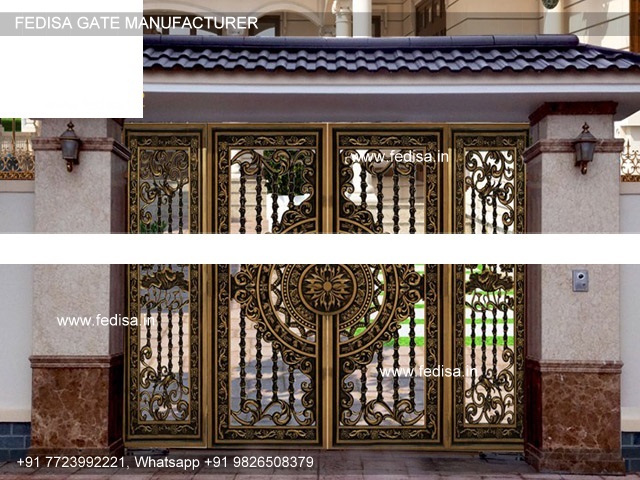Modern Steel Gate Design Lohe Ka Gate Ka Colour Types Of Gate Designs ...