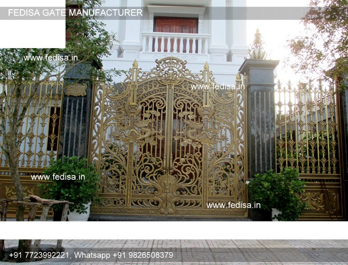 Steel Gate Design For Home 3 Door Gate Design Baramda Gate Design Boundary Gate Ke Design