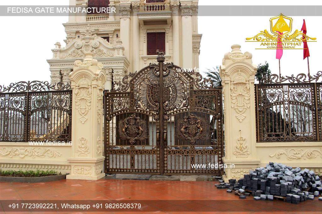 House Gate Design Ss Fancy Gate Gate With Wall Design Home Door Gate Design