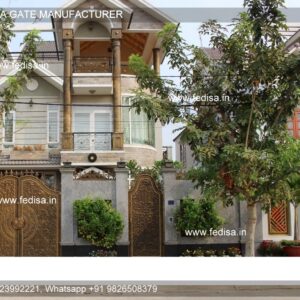Single Gate Design Loha Gate Ke Design Lohe Ka Get Dijain Mid Century Modern Fences And Gates