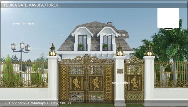 Simple Steel Gate Design Main Gate Slider Design Simple Iron Gate Design For House 14 Feet Gate Design