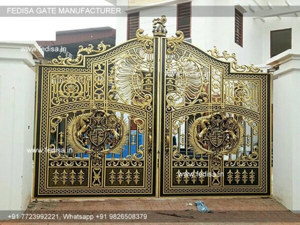 Steel Ka Gate Fancy Wrought Iron Gates Gate Design 10 Feet Main Gate Design Laser Cutting