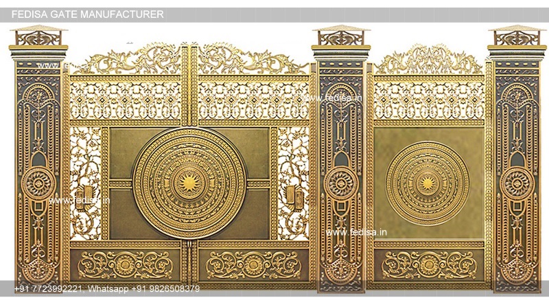 Simple Main Gate Design Steel Main Gate Design 2020 Best Design Gate Modern Courtyard Gate
