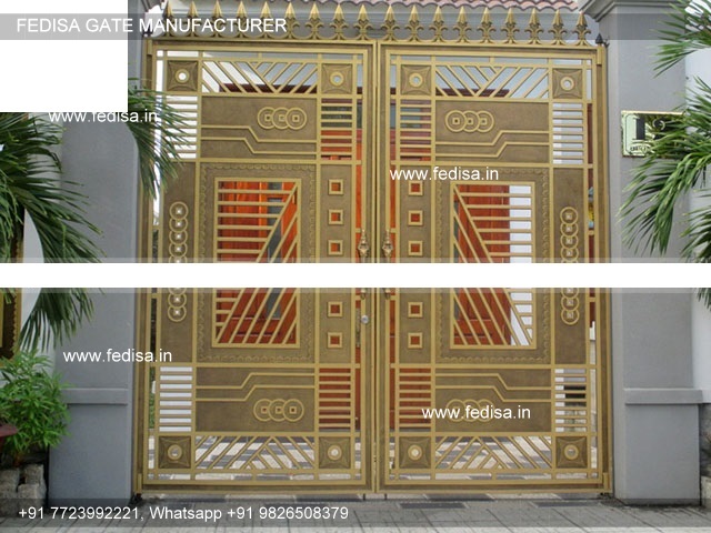 Compound Gate Design Steel Gate Frame Design Entrance Steel Gate Design Front Gate Design Sliding