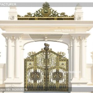Compound Gate Design Channel Gate Colour Design Outdoor Steel Gate Design Rolling Main Gate Design